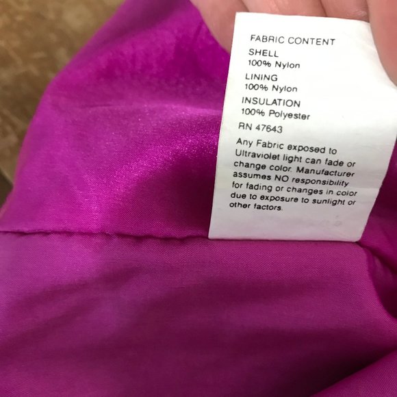 Skea Paris Vail Popover Anorak Ski Jacket Vintage 80s Metallic Olive & Pink - Picture 12 of 13